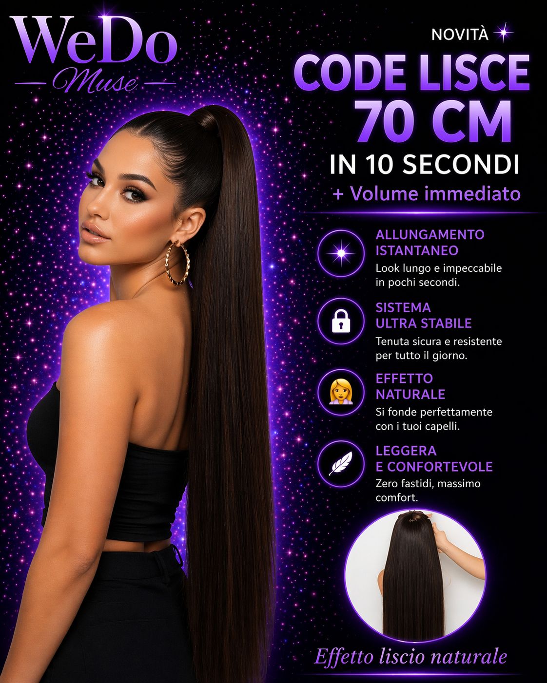 Code Lisce 70CM