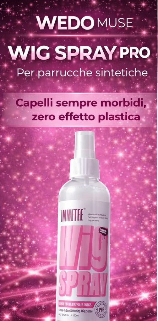 Spray Idratante e Ammorbidente per Parrucche Sintetiche