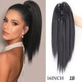 Coda Liscia 40CM Nero Naturale