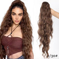Coda BEACH WAVES 65 CM MIX Castano Scuro e Biondo Chiaro