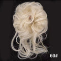 Chignon Boccoloso Biondo Platino