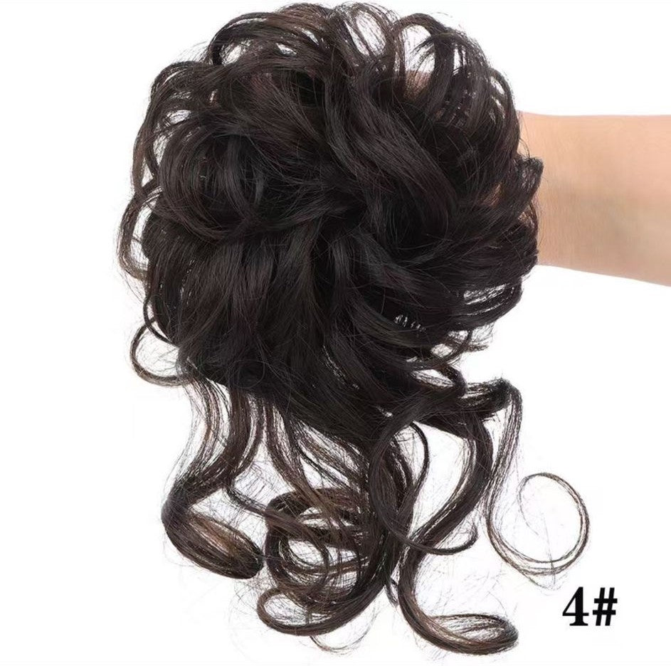 Chignon Boccoloso Castano Cioccolato