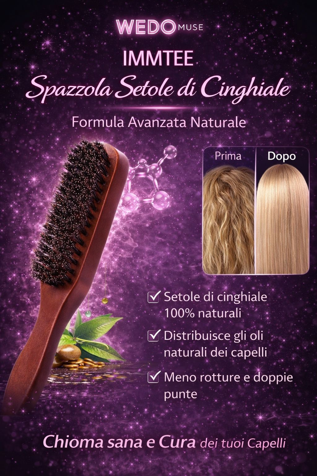 Spazzola Setole di Cinghiale
